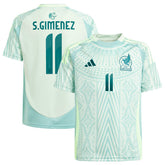Santiago Giménez Mexico National Team Youth 2024 Away Replica Player Jersey Green sale