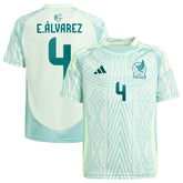 Edson Alvarez Mexico National Team Youth 2024 Away Replica Player Jersey Green