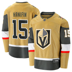 NHL Noah Hanifin Vegas Golden Knights Fanatics Home Breakaway Jersey - Gold