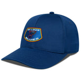 NHL St. Louis Blues Levelwear Retro Skylight Zephyr Adjustable Hat - Navy