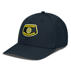 NHL Boston Bruins Levelwear Retro Skylight Rise Flex Hat - Black