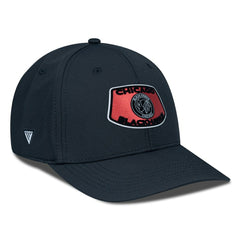 NHL Chicago Blackhawks Levelwear Retro Skylight Rise Flex Hat - Black