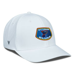 NHL St. Louis Blues Levelwear Retro Skylight Rise Flex Hat - White