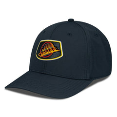 NHL Vancouver Canucks Levelwear Retro Skylight Rise Flex Hat - Black