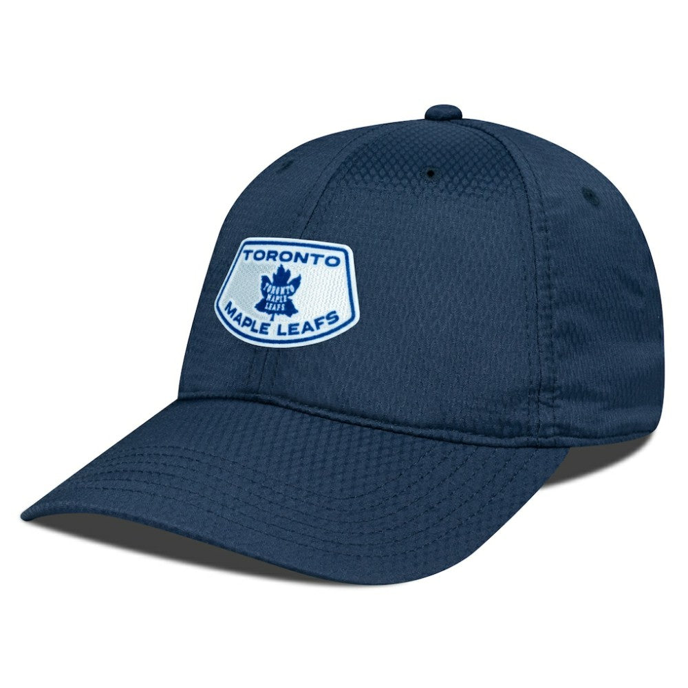 NHL Toronto Maple Leafs Levelwear Retro Skylight Matrix Adjustable Hat - Navy