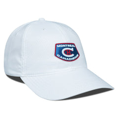 NHL Montreal Canadiens Levelwear Retro Skylight Matrix Adjustable Hat - White