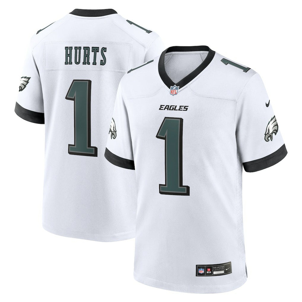 NFL Jalen Hurts Philadelphia Eagles White Game Jersey - White
