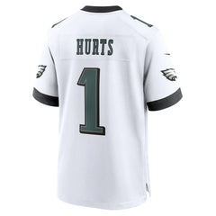 NFL Jalen Hurts Philadelphia Eagles White Game Jersey - White