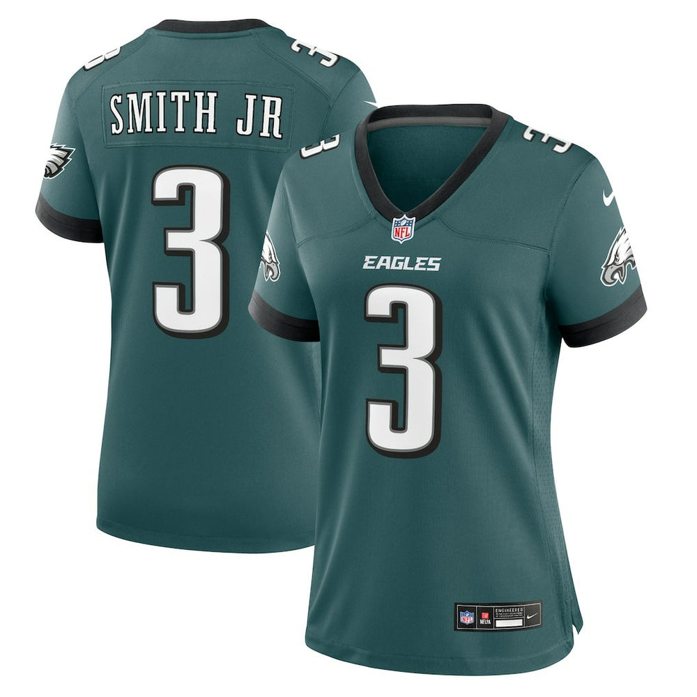 NFL Nolan Smith Philadelphia Eagles Women's Team Game Jersey - Midnight Green