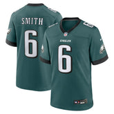 DeVonta Smith Philadelphia Eagles Team Game Jersey Midnight Green