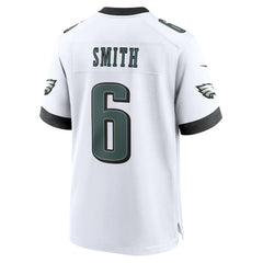 DeVonta Smith Philadelphia Eagles White Game Jersey White