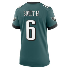 NFL DeVonta Smith Philadelphia Eagles Women's Team Game Jersey - Midnight Green