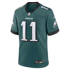 A.J. Brown Philadelphia Eagles Team Game Jersey Midnight Green