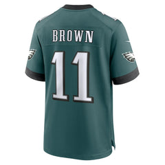 A.J. Brown Philadelphia Eagles Team Game Jersey Midnight Green