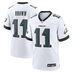 NFL A.J. Brown Philadelphia Eagles White Game Jersey - White