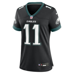 NFL A.J. Brown Philadelphia Eagles Women's Alternate Game Jersey - Black