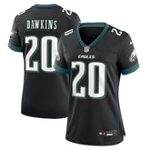 Brian Dawkins Philadelphia Eagles Women's Alternate Game Jersey Black