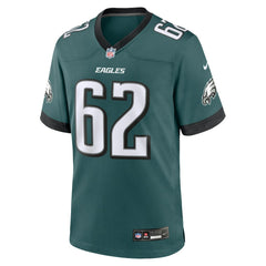 Jason Kelce Philadelphia Eagles Team Game Jersey Midnight Green