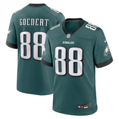 NFL Dallas Goedert Philadelphia Eagles Team Game Jersey - Midnight Green
