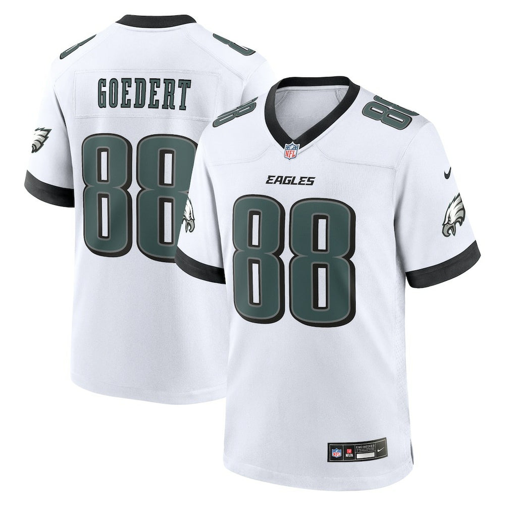 NFL Dallas Goedert Philadelphia Eagles White Game Jersey - White