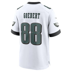 NFL Dallas Goedert Philadelphia Eagles White Game Jersey - White