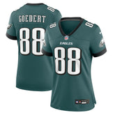 Dallas Goedert Philadelphia Eagles Women's Team Game Jersey Midnight Green
