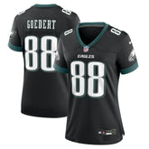 NFL Dallas Goedert Philadelphia Eagles Women's Alternate Game Jersey - Black