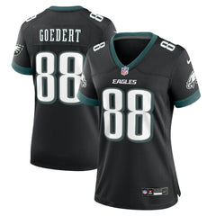 NFL Dallas Goedert Philadelphia Eagles Women's Alternate Game Jersey - Black
