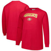 San Francisco 49ers Big & Tall Thermal Long Sleeve T-Shirt Scarlet