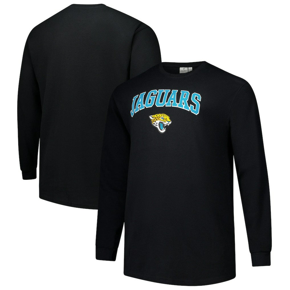 Jacksonville Jaguars Big & Tall Thermal Long Sleeve T-Shirt Black