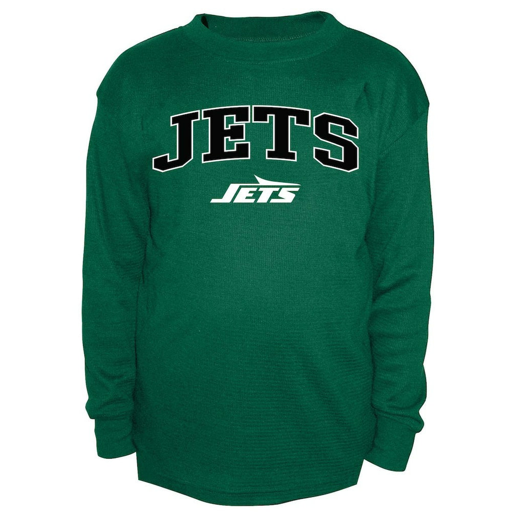 New York Jets Big & Tall Thermal Long Sleeve T-Shirt Green