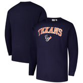 Houston Texans Big & Tall Thermal Long Sleeve T-Shirt Navy
