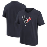 Houston Texans Youth Logo T-Shirt Navy