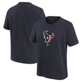 Houston Texans Preschool Team Logo T-Shirt Navy