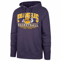 Los Angeles Lakers '47 Big & Tall Good Call Headline Pullover Hoodie Purple