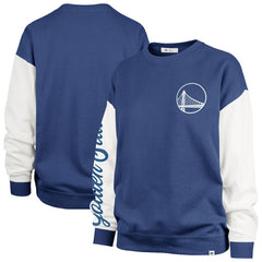 Golden State Warriors '47 Women's Plus Size Oversized Rise Andie Pullover Sweatshirt Royal