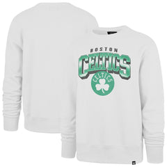 Boston Celtics '47 Big & Tall Spotlight Headline Pullover Sweatshirt Cream