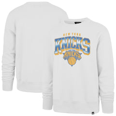 New York Knicks '47 Big & Tall Spotlight Headline Pullover Sweatshirt Cream