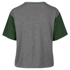 Milwaukee Bucks '47 Women's Rise Clubhouse Ziggy Color Block T-Shirt Gray