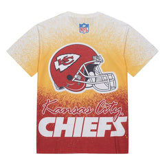 Kansas City Chiefs Team Burst Vintage Logo T-Shirt White