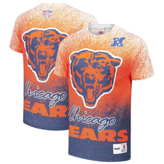 Chicago Bears Team Burst Vintage Logo T-Shirt White