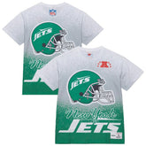 New York Jets Team Burst Vintage Logo T-Shirt White