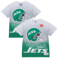 New York Jets Team Burst Vintage Logo T-Shirt White