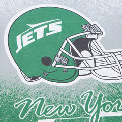 New York Jets Team Burst Vintage Logo T-Shirt White