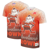 Cleveland Browns Team Burst Vintage Logo T-Shirt White