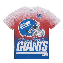 New York Giants Team Burst Vintage Logo T-Shirt White