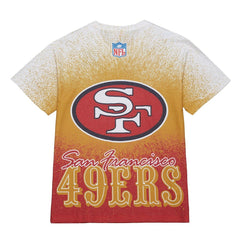 San Francisco 49ers Team Burst Vintage Logo T-Shirt White