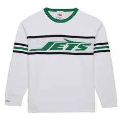 New York Jets Throwback 1984 Pullover Sweater White