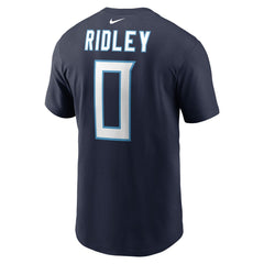 Calvin Ridley Tennessee Titans Player Name & Number T-Shirt Navy
