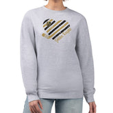 NHL Vegas Golden Knights G-III 4Her by Carl Banks Women's Heart Graphic Pullover Sweatshirt - Heather Gray